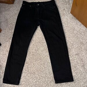 Signature by Levi Strauss Black Straight Men's Jeans